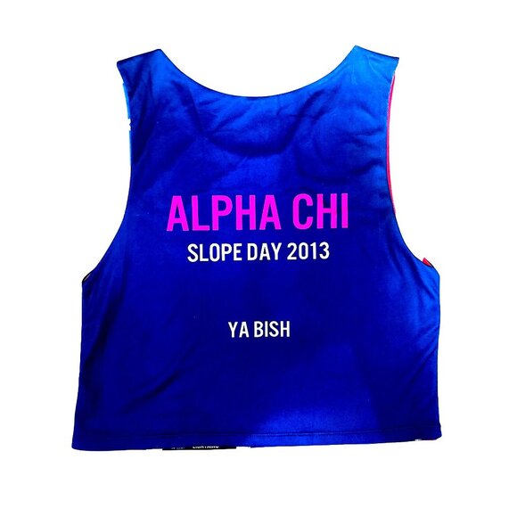 CCC Patriotic USA Flag Reversible Dont Kill My Vibe Lightweight Sleeveless Jerse - Picture 3 of 7